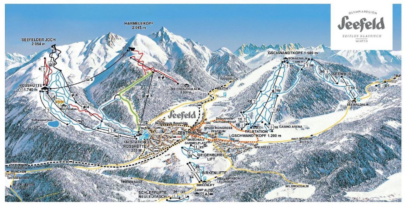 Relax Seefeld Apartman Зефельд-ін-Тіроль Екстер'єр фото